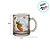Caneca de Vidro - Coelho com Cenoura - 320ml - 1 unidade - Rizzo - Imagem 2