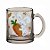 Caneca de Vidro - Coelho com Cenoura - 320ml - 1 unidade - Rizzo - Imagem 3