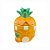 Pote Decorativo de Páscoa Bomboniere - Cenoura Laranja - 16,5cm - 1 unidade - Cromus - Rizzo - Imagem 4