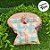 Mini Prendedor Decorativo de Páscoa - Coelho Rosa Segurando Cenoura - 5cm - 6 unidades - Cromus - Rizzo - Imagem 2