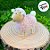 Enfeite Decorativo - Ovelha Rosa - 12cm - 1 unidade - Cromus - Rizzo - Imagem 1