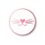 Etiqueta De Páscoa "Fucinho Rosa" - Ref 2208 - Hot Samping - 3cm - 30 unidades - Stickr - Rizzo - Imagem 1