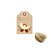 Tag Decorativa De Páscoa - De/Para Nude - Ref 2331 - 6x4cm - 15 unidades - Stickr - Rizzo - Imagem 1