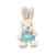 Coelho de Pelúcia Branco com Vestido Azul - 30cm - 1 unidade - Rizzo - Imagem 5