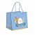 Sacola Premium Para Caixa Meio Ovo de 100g a 150g - Cordeirinho - 22x20x14cm - 1 unidade - Cromus - Rizzo - Imagem 1