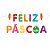Faixa Decorativa - Feliz Páscoa - 1,9m - 1 unidade - Rizzo - Imagem 1