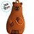 Chaveiro Good Luck Capivara Concentrada com Terço na Mão - 5cm - 1 unidade - Rizzo - Imagem 2
