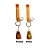 Chaveiro Good Luck Capivara Mochila de Tartaruga - 4cm - 1 unidade - Rizzo - Imagem 4