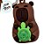 Chaveiro Good Luck Capivara Abraçando Tartaruga - 4cm - 1 unidade - Rizzo - Imagem 2