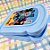 Sanduicheira/Porta Frios Azul - Stitch com Colar de Flores - 16cm - 1 unidade - Disney Original - Rizzo - Imagem 1