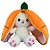 Coelho Cenoura de Pelúcia Laranja - 20cm - 1 unidade - Rizzo - Imagem 6