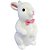 Enfeite Decorativo de Páscoa - Coelho Floco de Neve Branco Sentado - 27cm - 1 unidade - Rizzo - Imagem 4