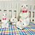 Enfeite Decorativo de Páscoa - Coelho Floco de Neve Branco Sentado - 27cm - 1 unidade - Rizzo - Imagem 5