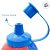 Garrafa Squeeze Bola Mickey e Pluto - Azul - 250ml  - 1 unidade - Disney Original - Rizzo - Imagem 2