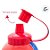 Garrafa Squeeze Bola Mickey, Donald e Pateta - Vermelha - 250ml  - 1 unidade - Disney Original - Rizzo - Imagem 2