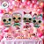 Balão de Festa Microfoil 61cm - Lol Laço Rosa - 10 unidades - Rizzo - Imagem 2