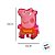 Balão de Festa Microfoil 48cm - Peppa Pig - 10 unidades - Rizzo - Imagem 4
