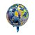 Balão de Festa Microfoil 32cm - Stitch Aloha - 1 unidade - Rizzo - Imagem 1