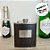 Cantil Inox com Couro Escuro de Bolso para Whisky - 175ml - 1 unidade - Rizzo - Imagem 6