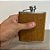 Cantil Inox com Couro Claro de Bolso para Whisky - 175ml - 1 unidade - Rizzo - Imagem 3