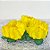 Forminha para Doces Finos - Rosa Maior Cor Amarelo Vivo - 30 unidades - Decora Doces - Rizzo - Imagem 1