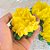 Forminha para Doces Finos - Rosa Maior Cor Amarelo Vivo - 30 unidades - Decora Doces - Rizzo - Imagem 3