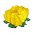 Forminha para Doces Finos - Rosa Maior Cor Amarelo Vivo - 30 unidades - Decora Doces - Rizzo - Imagem 4