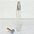 Frasco de Vidro Redondo com Tampa Spray Prata - 10ml - 1 unidade - Rizzo - Imagem 1
