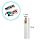 Frasco de Vidro Quadrado com Tampa Spray Prata - 10ml - 1 unidade - Rizzo - Imagem 4