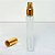 Frasco de Vidro Quadrado com Tampa Spray Ouro - 10ml - 1 unidade - Rizzo - Imagem 1