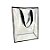 Sacola Transparente PVC com Alça de Cordão Preto - 21x11x27cm - 10 unidades - Rizzo - Imagem 5
