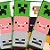 Adesivo Quadrado - Minecraft - 4cm - 30 unidades - FestColor - Rizzo - Imagem 2