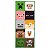 Adesivo Quadrado - Minecraft - 4cm - 30 unidades - FestColor - Rizzo - Imagem 4