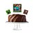 Topo de Bolo - Minecraft - 14x4cm a 18x8,5cm - 1 unidade - FestColor - Rizzo - Imagem 3