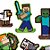 Decoração de Mesa - Minecraft - 20x23cm - 8 unidades - FestColor - Rizzo - Imagem 2