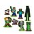 Decoração de Mesa - Minecraft - 20x23cm - 8 unidades - FestColor - Rizzo - Imagem 3