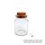 Potinho de Vidro com Tampa de Rolha - 4x2,8cm - 17,5ml - 1 unidade - Rizzo - Imagem 4