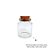 Potinho de Vidro com Tampa de Rolha - 3x2cm - 5ml - 12 unidades - Rizzo - Imagem 4