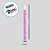 Vela Palito Rosa Com Glitter - 6cm - 8 unidades - Regina - Rizzo - Imagem 3