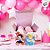 Caixa 4 Doces Quadrada - Princesas Disney - 6x7,5x7,5cm - 10 unidades - Regina - Rizzo - Imagem 1