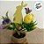 Enfeite Decorativo de Páscoa - Mini Árvore com Ovos Amarelos - 15cm - 1 unidade - Rizzo - Imagem 2