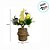 Enfeite Decorativo de Páscoa - Mini Árvore com Ovos Amarelos - 15cm - 1 unidade - Rizzo - Imagem 4