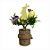 Enfeite Decorativo de Páscoa - Mini Árvore com Ovos Amarelos - 15cm - 1 unidade - Rizzo - Imagem 5