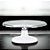 Bailarina Prato Giratório de Inox Premium - Branco - 29cm - 1 unidade - Silver Festas - Rizzo - Imagem 1