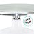 Bailarina Prato Giratório de Inox Premium - Branco - 29cm - 1 unidade - Silver Festas - Rizzo - Imagem 2