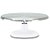 Bailarina Prato Giratório de Inox Premium - Branco - 29cm - 1 unidade - Silver Festas - Rizzo - Imagem 4