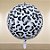 Balão de Festa Microfoil 22'' 55cm - Manchas Preto e Branco - 1 unidade - Rizzo - Imagem 1