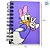 Caderninho de Anotações - Margarida - 50 Folhas - 7x10cm - 1 unidade - Disney Original - Rizzo - Imagem 3