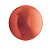Balão de Festa Metalizado 20'' 50cm - Esphera Rose Gold Redondo - 1 unidade - Cromus - Rizzo - Imagem 1