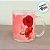Caneca de Vidro - Mãe Eu Te Amo - 320ml - 1 unidade - Rizzo - Imagem 1